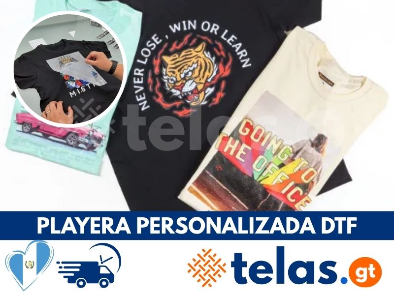 Playera Personalizada DTF