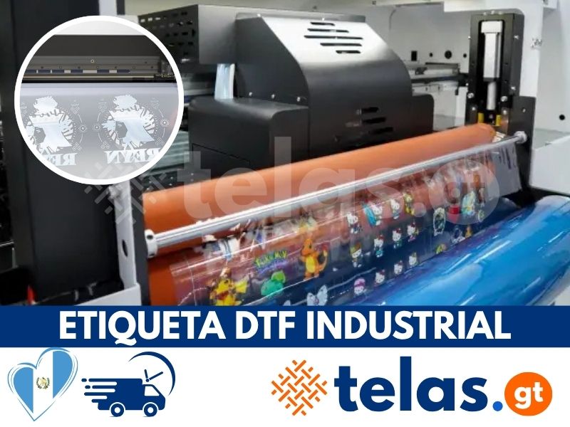 Etiqueta DTF Industrial