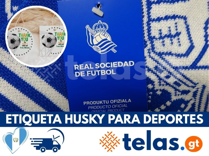Etiqueta Husky para Deportes