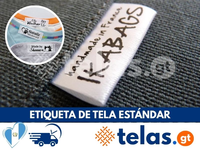 Etiqueta de Tela Estándar