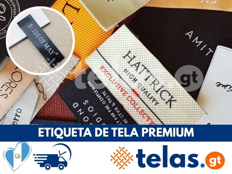 Etiqueta de Tela Premium