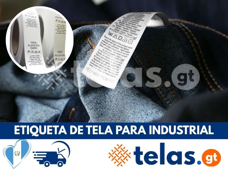 Etiqueta de Tela para Industrial