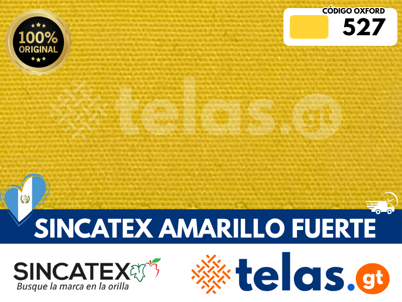Sincatex Oxford Amarillo fuerte