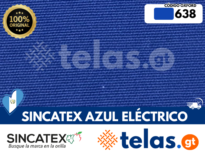Sincatex Oxford Azul eléctrico