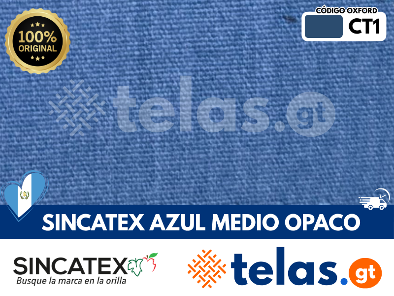 Sincatex Oxford Azul medio opaco
