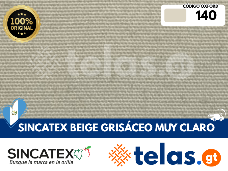 Sincatex Oxford Beige grisáceo muy claro