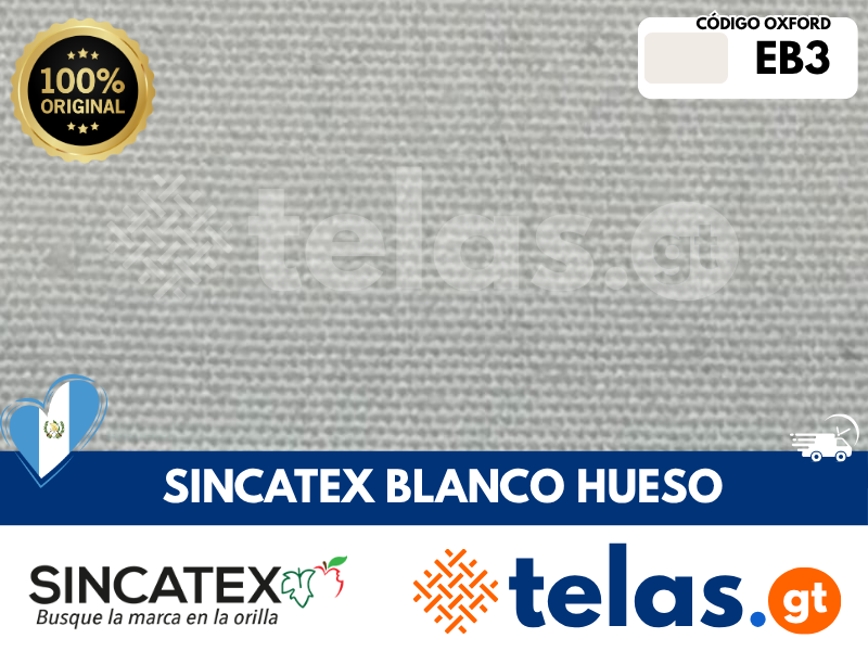 Sincatex Oxford Blanco hueso
