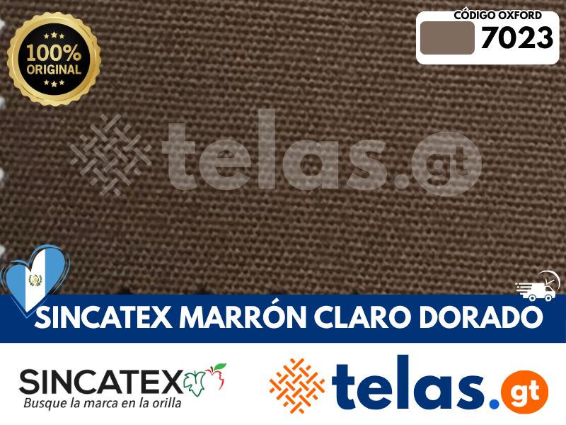 Sincatex Oxford Marrón claro dorado