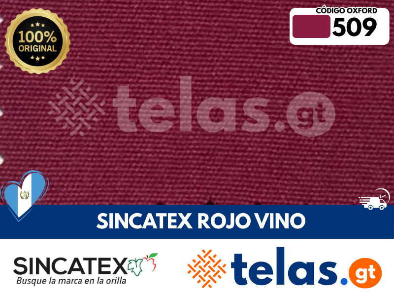 Sincatex Oxford Rojo vino