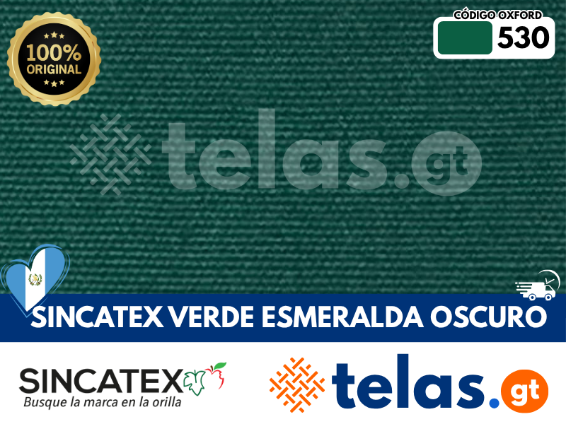 Sincatex Oxford Verde esmeralda oscuro