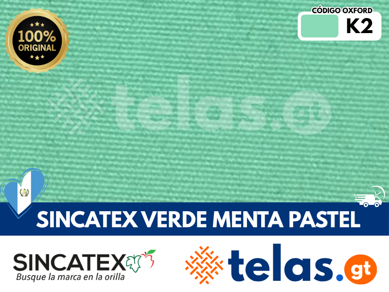 Sincatex Oxford Verde menta pastel
