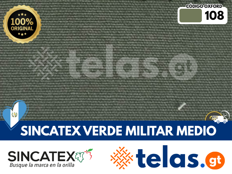 Sincatex Oxford Verde militar medio