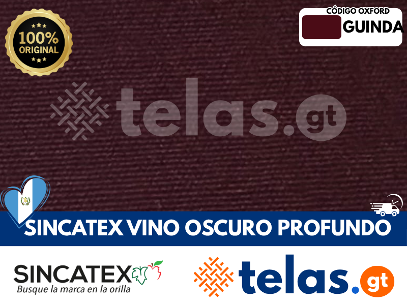 Sincatex Oxford Vino oscuro profundo