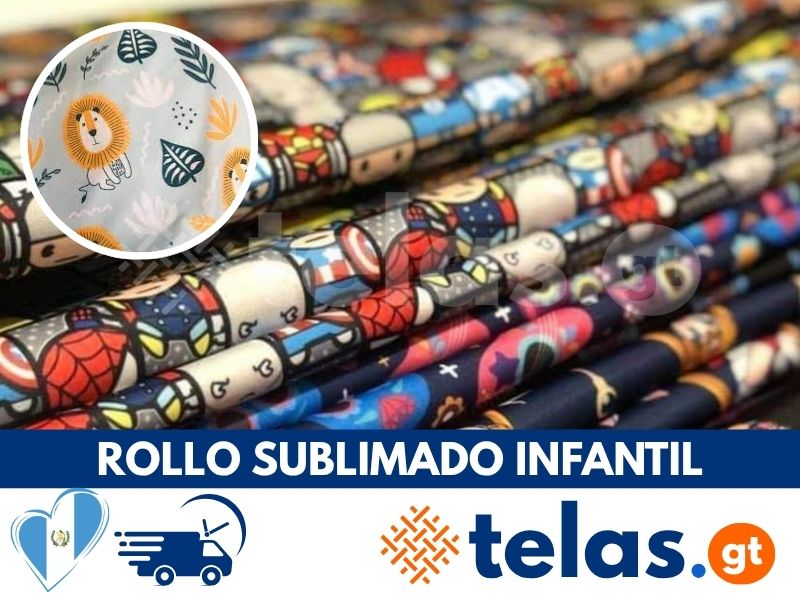 Rollo Sublimado Infantil
