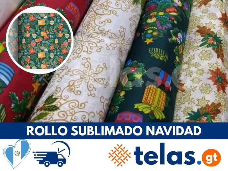 Rollo Sublimado Navidad